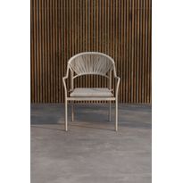 Ruokapöydän tuoli Venture Home Paros, beige