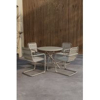 Ruokailuryhmä ulos Venture Home Chios, 4-istuttava