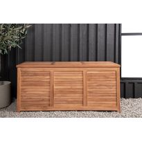 Pehmustelaatikko Venture Home Trento 2, 50x130x60cm, luonnollinen tiikki