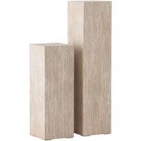 Sivupöytä Vind Ramsvik, 2kpl, beige