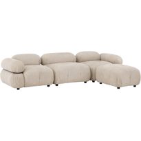 Divaanisohva Venture Home Mika 1, 3-istuttava, beige