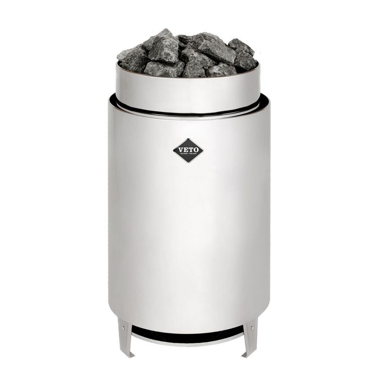 Sähkökiuas VETO SK5, 4.9kW, 4-7m³, erillinen ohjaus