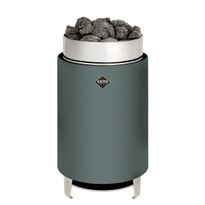 Sähkökiuas VETO SK5, 4.9kW, 4-7m³, erillinen ohjaus, vihreä