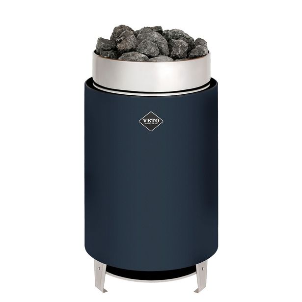 Sähkökiuas VETO SK8, 8.3kW, 8-12m³, erillinen ohjaus, sininen