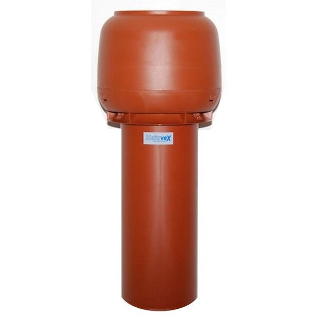 Hajusuodatin HajuveX 1230, Ø110mm, tiilenpunainen