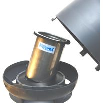 Hajusuodatin HajuveX 1330, Ø110/160mm, harmaa