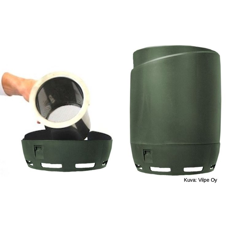 Hajusuodatin HajuveX 1335, Ø110mm, vihreä