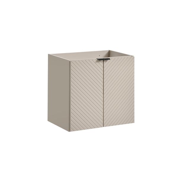 Allaskaappi Interia Valbo Cashmere,  2-ovella, 60 cm, beige