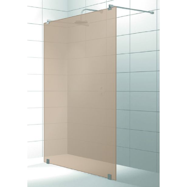 Suihkuseinä Elegance 02, pronssi, mittojen mukaan
