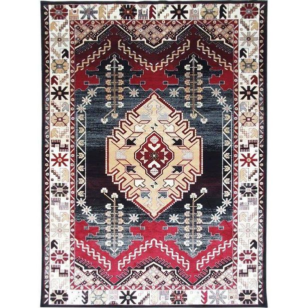 Matto Village's Antika, 200x300cm, punainen