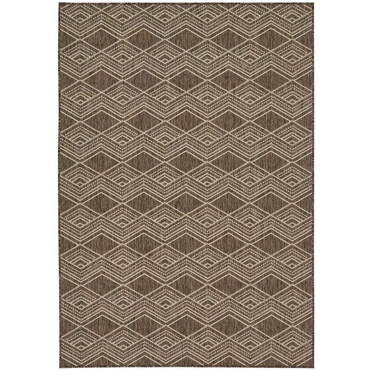 Käytävämatto Village's Wave, 80x250cm, beige