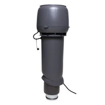 Huippuimuri VILPE® -P E190P/125/700, harmaa