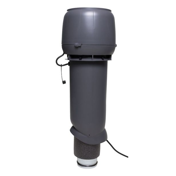 Huippuimuri VILPE® -P E190P/125/700, harmaa
