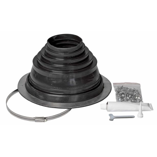 Läpivientitiiviste Vilpe Roofseal-sarja no-2, Ø75/90/110/125/150