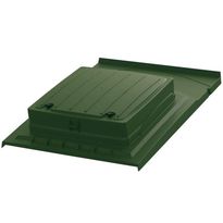 Kattoluukku Vilpe UNIROOF, vihreä, tiili- ja peltikatoille