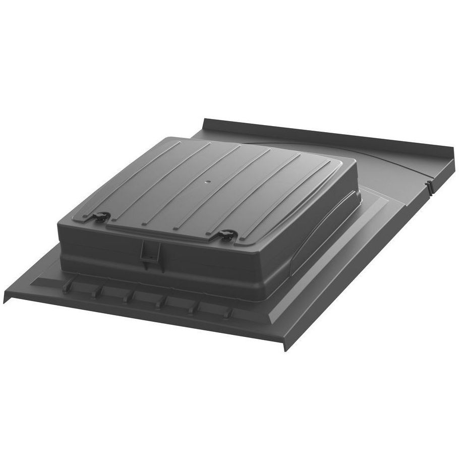 Kattoluukku Vilpe Uniroof, tiili- ja peltikatoille, harmaa