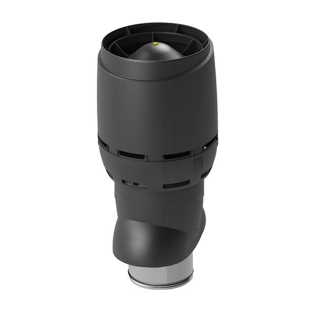 Poistoputki Vilpe Flow XL, 250P/IS/700, eristetty, musta