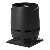 Ilmanvaihdon poisto Vilpe Flow XL 200S + as.sarja, 400x400, musta