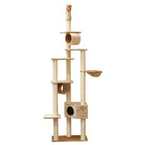 Kissan kiipeilypuu VIPstore Torni, 240-260x72x55cm, eri värejä