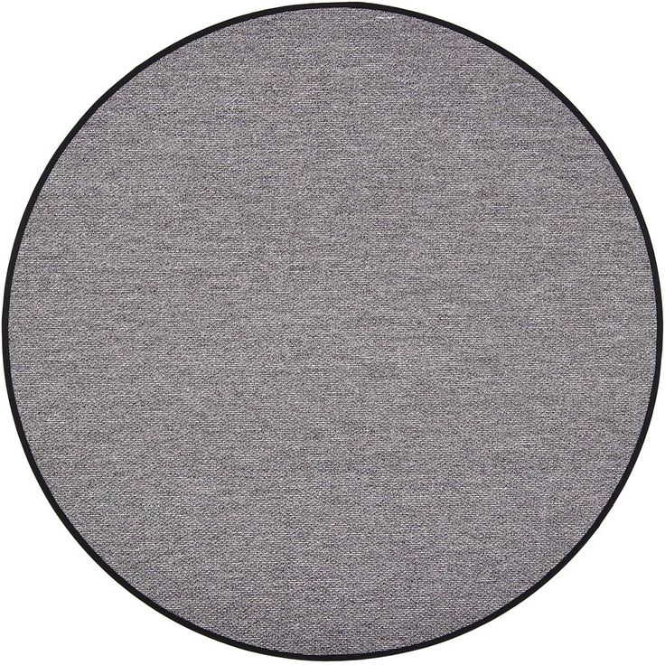 Matto VM Carpet Aho, mittatilaus, pyöreä, musta