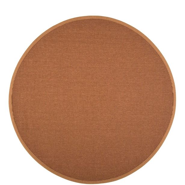 Matto VM Carpet Esmeralda, mittatilaus, pyöreä, kupari