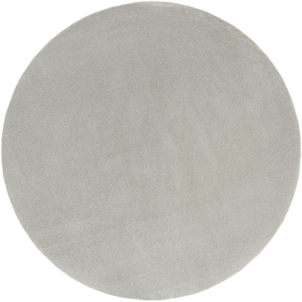 Matto VM Carpet Hattara, mittatilaus, pyöreä, vaaleanharmaa