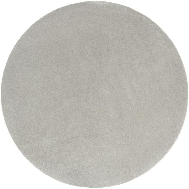 Matto VM Carpet Hattara, mittatilaus, pyöreä, vaaleanharmaa