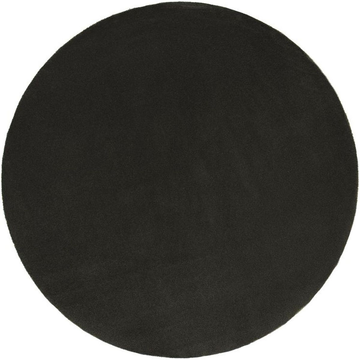 Matto VM Carpet Hattara, mittatilaus, pyöreä, tummanharmaa