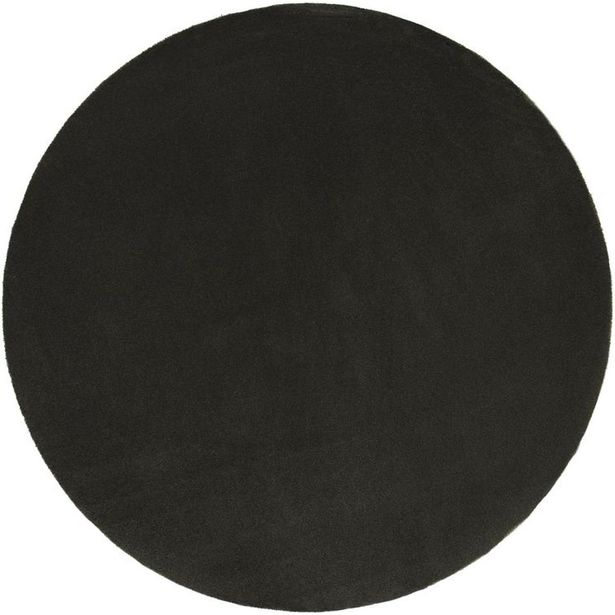 Matto VM Carpet Hattara, mittatilaus, pyöreä, tummanharmaa