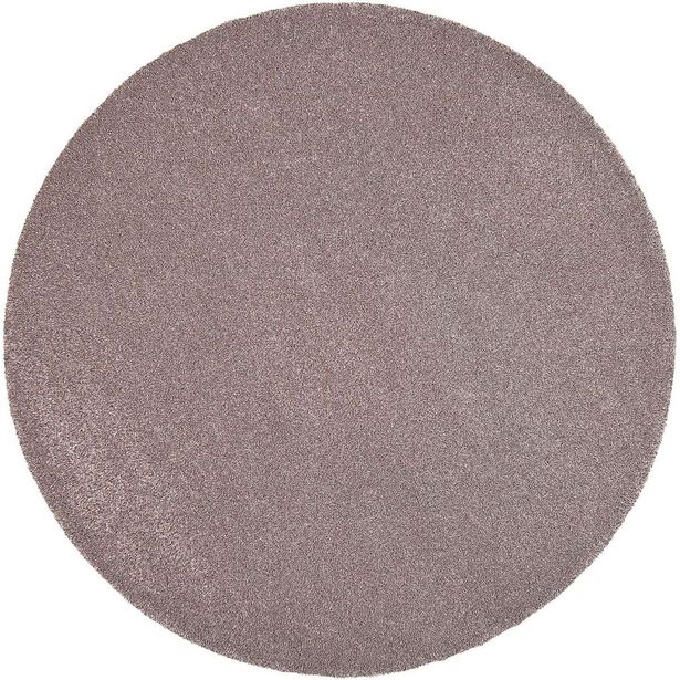 Matto VM Carpet Kide, mittatilaus, pyöreä, ruskea