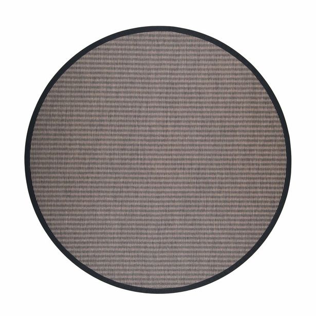 Matto VM Carpet Kelo, mittatilaus, pyöreä, ruskea/musta