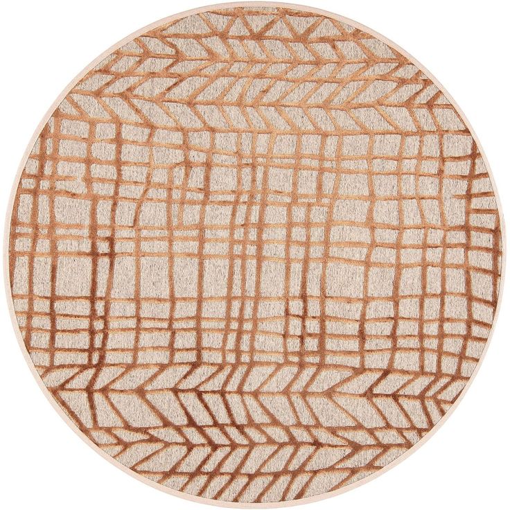 Matto VM Carpet Lastu, pyöreä, kupari, eri kokoja