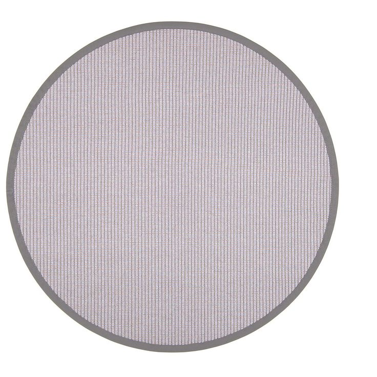 Matto VM Carpet Lyyra, mittatilaus, pyöreä, vaaleanharmaa