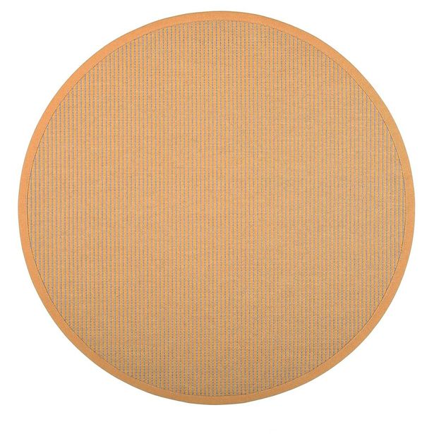 Matto VM Carpet Lyyra, mittatilaus, pyöreä, keltainen