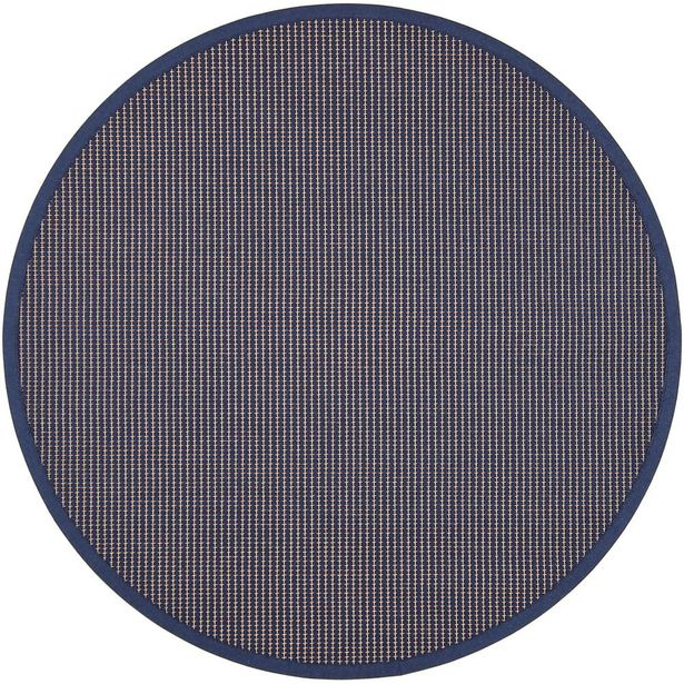 Matto VM Carpet Lyyra, mittatilaus, pyöreä, sininen