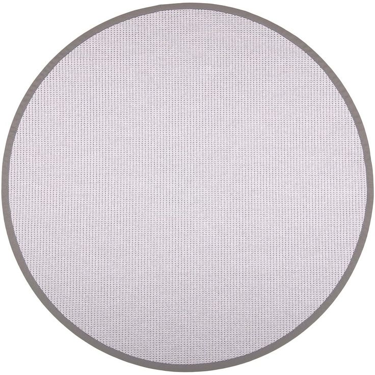 Matto VM Carpet Lyyra2, mittatilaus, pyöreä, vaaleanharmaa