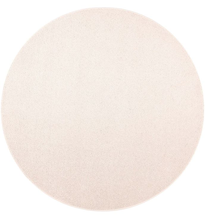 Matto VM Carpet Onni, mittatilaus, pyöreä, luonnonvalkoinen
