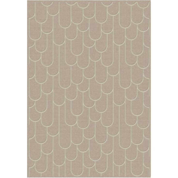 Matto VM Carpet Paanu, mittatilaus, beige