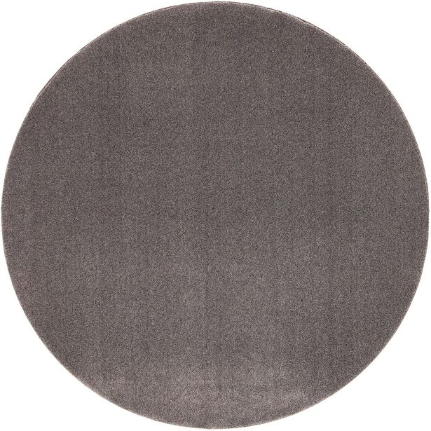 Matto VM Carpet Puuteri, mittatilaus, pyöreä, tummanharmaa