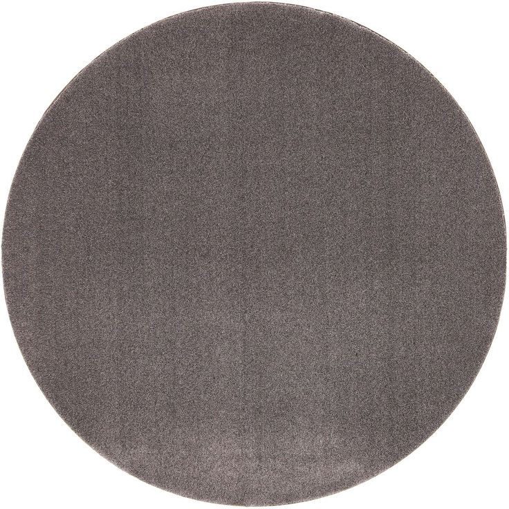 Matto VM Carpet Puuteri, mittatilaus, pyöreä, tummanharmaa