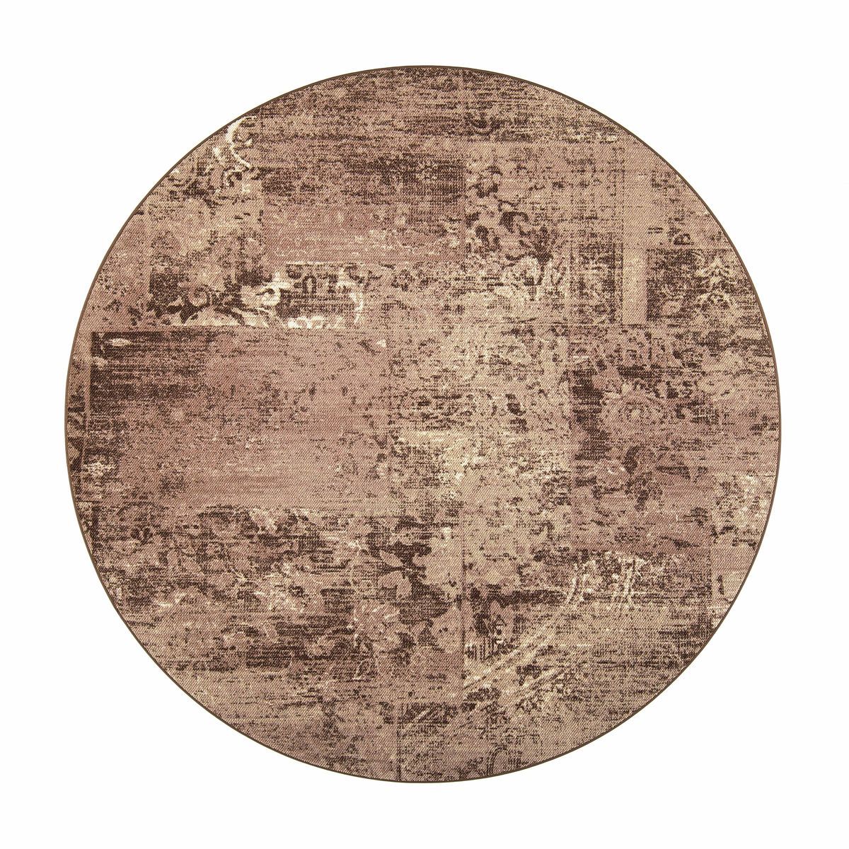 Matto VM Carpet Rustiikki, pyöreä, Ø200cm, beige