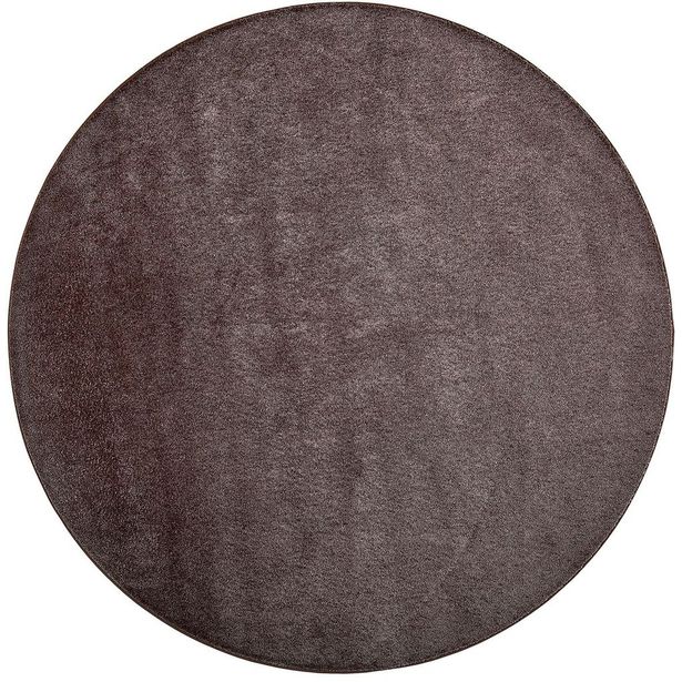 Matto VM Carpet Satine, mittatilaus, pyöreä, ruskea