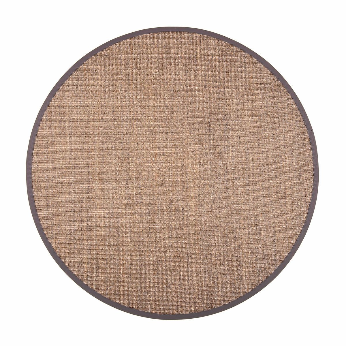 Matto VM Carpet Sisal, mittatilaus, pyöreä, harmaa-mix