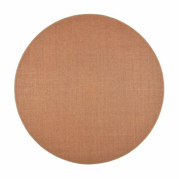 Matto VM Carpet Sisal mittatilaus pyöreä ruskea