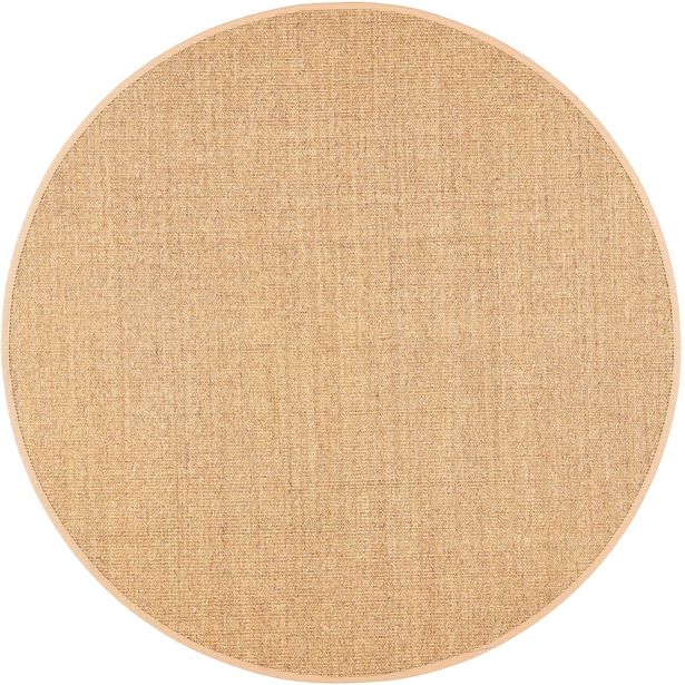 Matto VM Carpet Sisal, mittatilaus, pyöreä, natur
