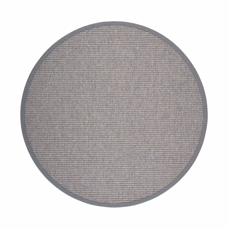 Matto VM Carpet Tunturi, mittatilaus, pyöreä, harmaa