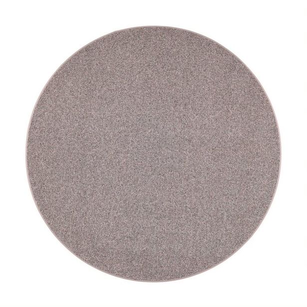 Matto VM Carpet Tweed, mittatilaus, pyöreä, harmaa