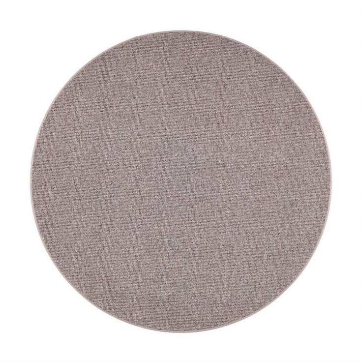 Matto VM Carpet Tweed, mittatilaus, pyöreä, harmaa