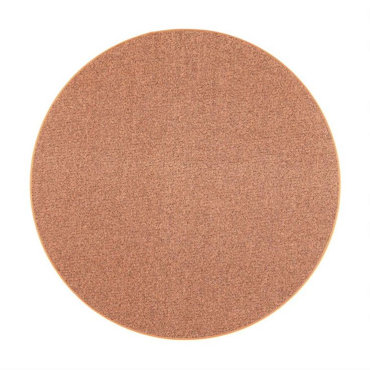Matto VM Carpet Tweed, mittatilaus, pyöreä, terra