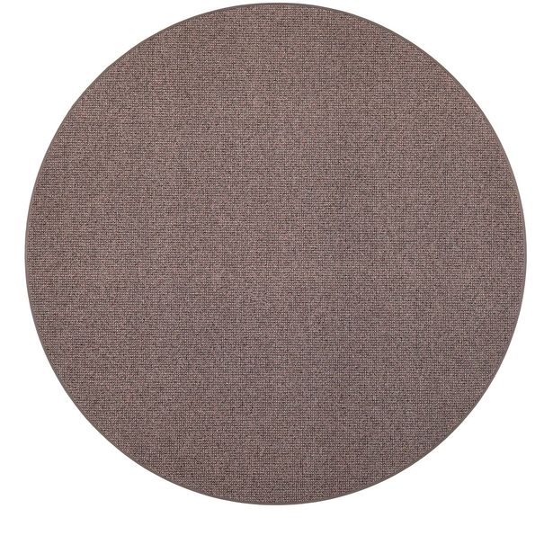 Matto VM Carpet Tweed, mittatilaus, pyöreä, tummanharmaa
